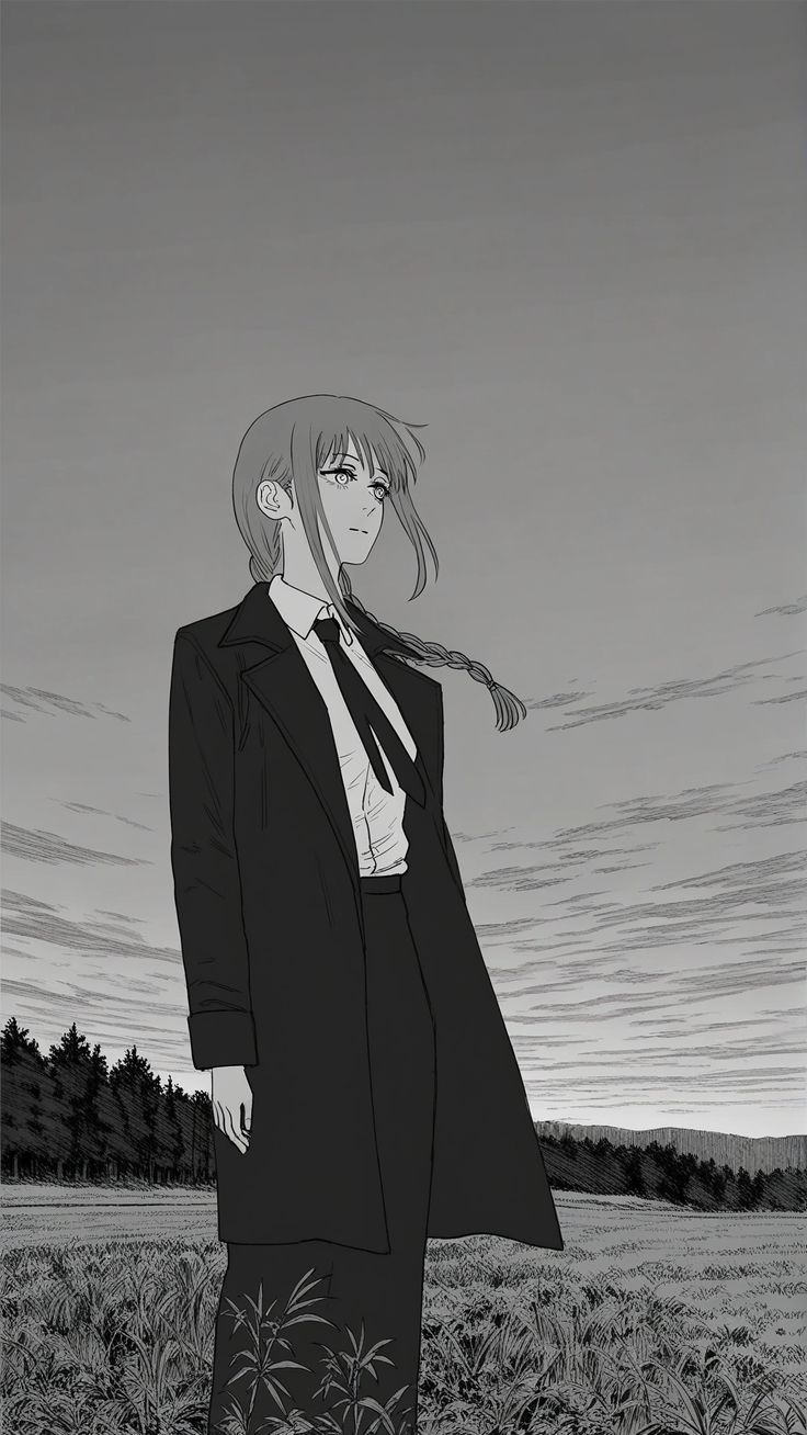 picture of makima from the anime chainsaw man